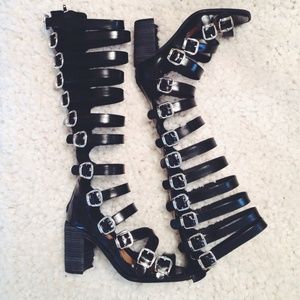 Jeffrey Campbell Maricopa Gladiator Sandals